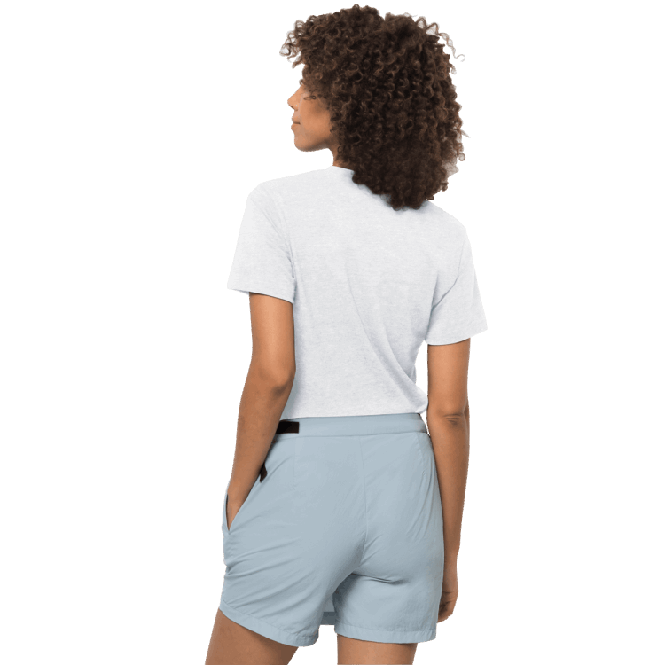 New Brand Jack Wolfskin White Rush Women's Ocean Love T