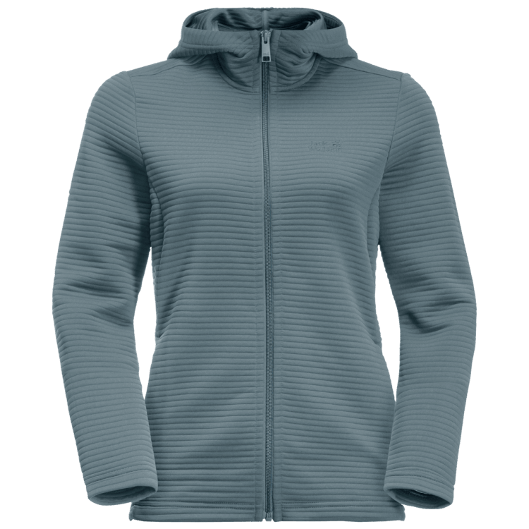 Teal Grey Brand Jack Wolfskin Collection Women's Modesto Hooded Jacket