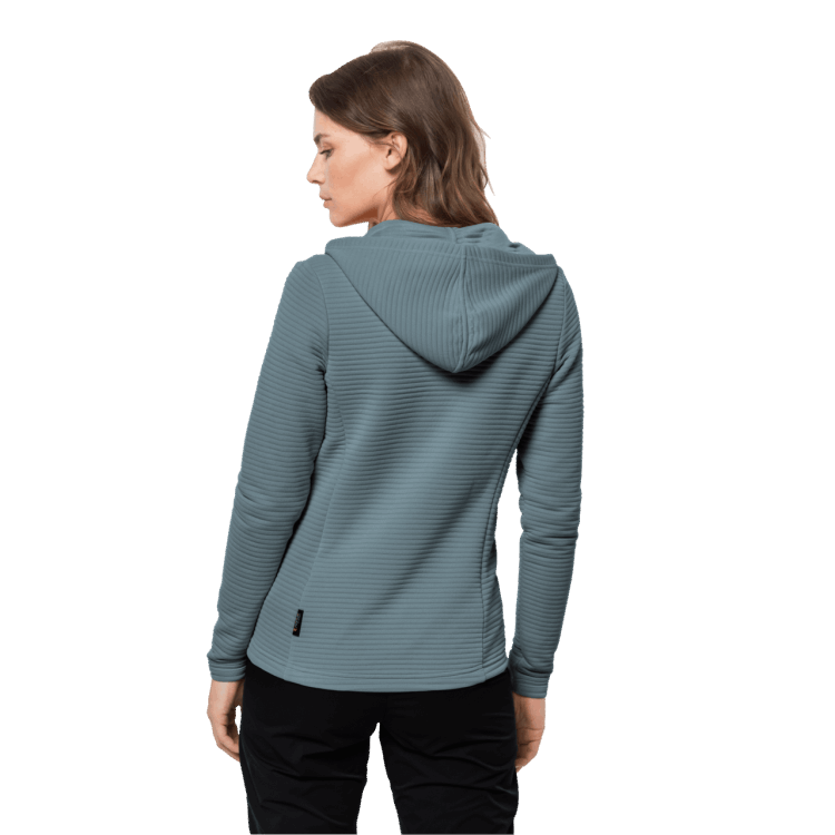 Teal Grey Brand Jack Wolfskin Collection Women's Modesto Hooded Jacket