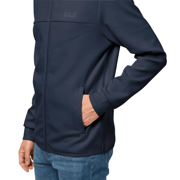 Night Blue Brand Jack Wolfskin Men's New Haven Jacket