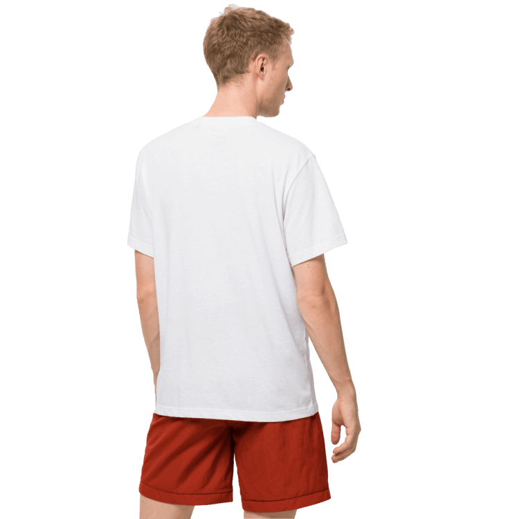 White Rush Men's Ocean Logo T Brand Jack Wolfskin Fashion