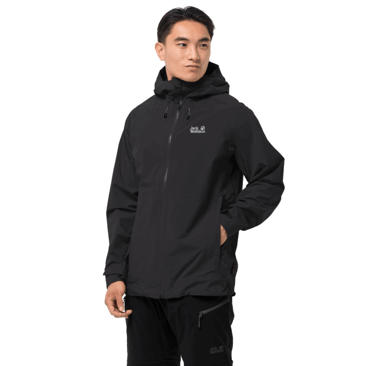 Collection Men's Highest Peak Jacket Brand Jack Wolfskin Black