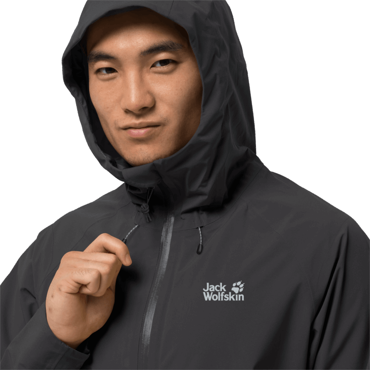 Collection Men's Highest Peak Jacket Brand Jack Wolfskin Black