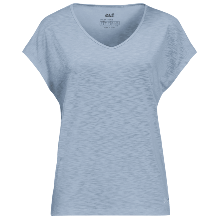 Fashion Brand Jack Wolfskin Blue Fog Women's Travel T