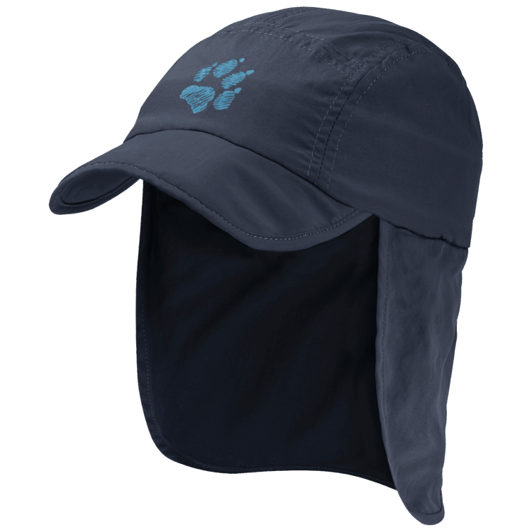 Night Blue Brand Jack Wolfskin Original Kid's Supplex Canyon Cap