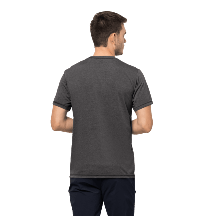 Collection Men's Crosstrail T Dark Steel Brand Jack Wolfskin