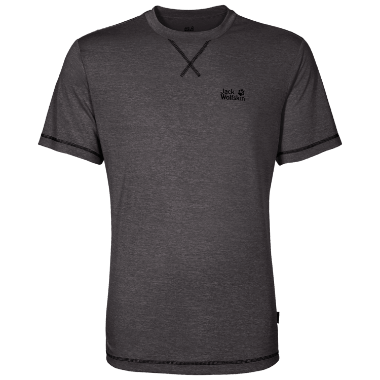 Collection Men's Crosstrail T Dark Steel Brand Jack Wolfskin