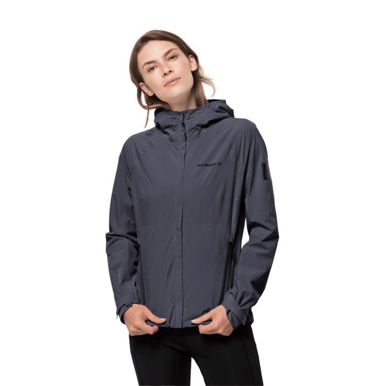 Women's Tasman Peak Jacket Hot Graphite Brand Jack Wolfskin