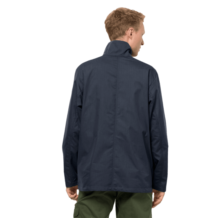 Men's Lakeside Trip Jacket Brand Jack Wolfskin Collection Night Blue