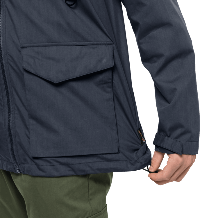 Men's Lakeside Trip Jacket Brand Jack Wolfskin Collection Night Blue