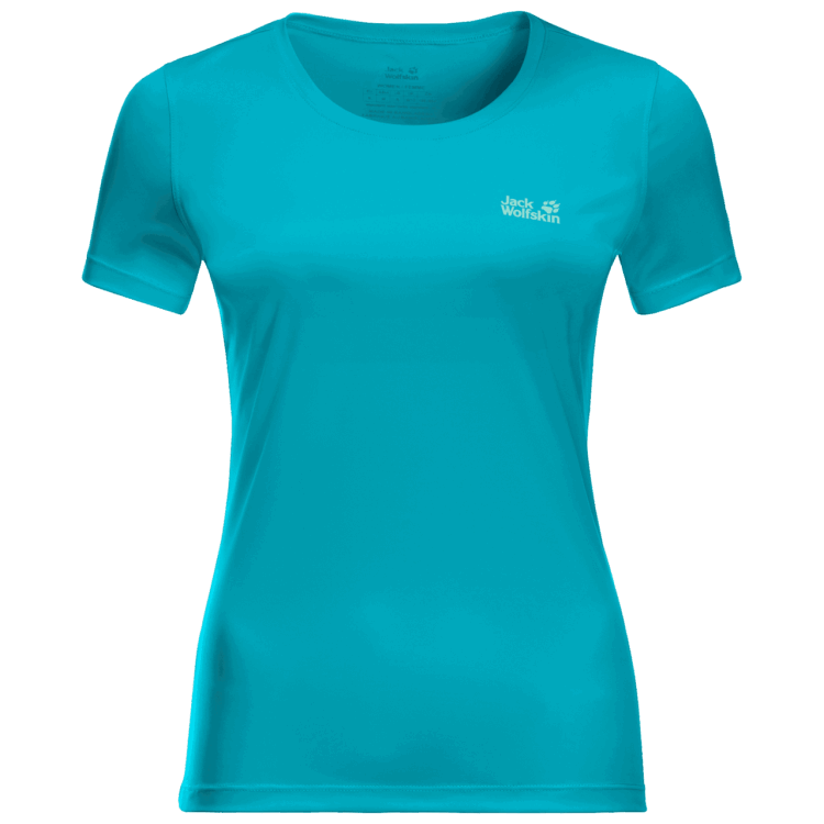 Brand Jack Wolfskin Dark Aqua Collection Women's Tech T