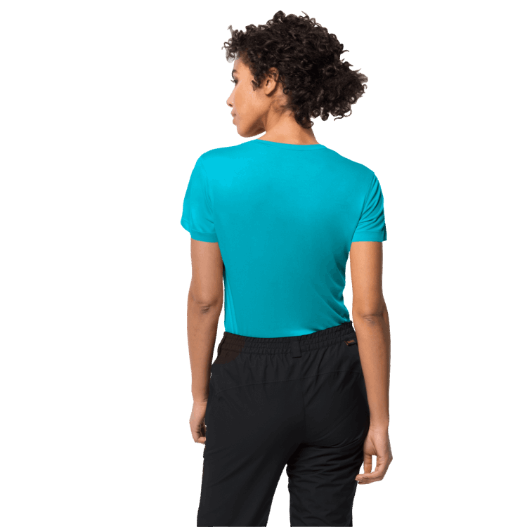 Brand Jack Wolfskin Dark Aqua Collection Women's Tech T
