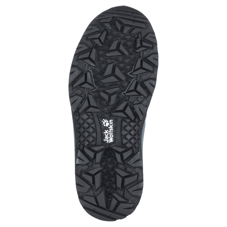 Kid's Vojo Texapore Low Blue-Red Origin Brand Jack Wolfskin