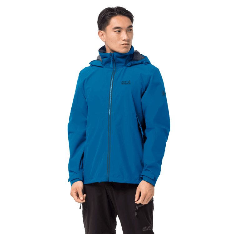 Blue Pacific Origin Men's Evandale Jacket Brand Jack Wolfskin