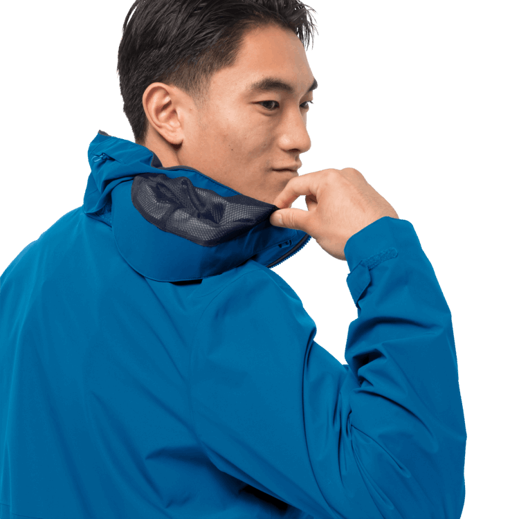 Blue Pacific Origin Men's Evandale Jacket Brand Jack Wolfskin