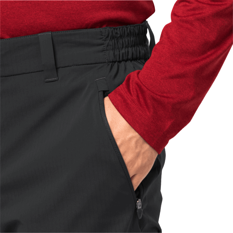 Black Original Brand Jack Wolfskin PEAK PANT M