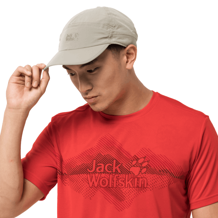 Brand Jack Wolfskin Supplex Canyon Cap Light Sand Brand