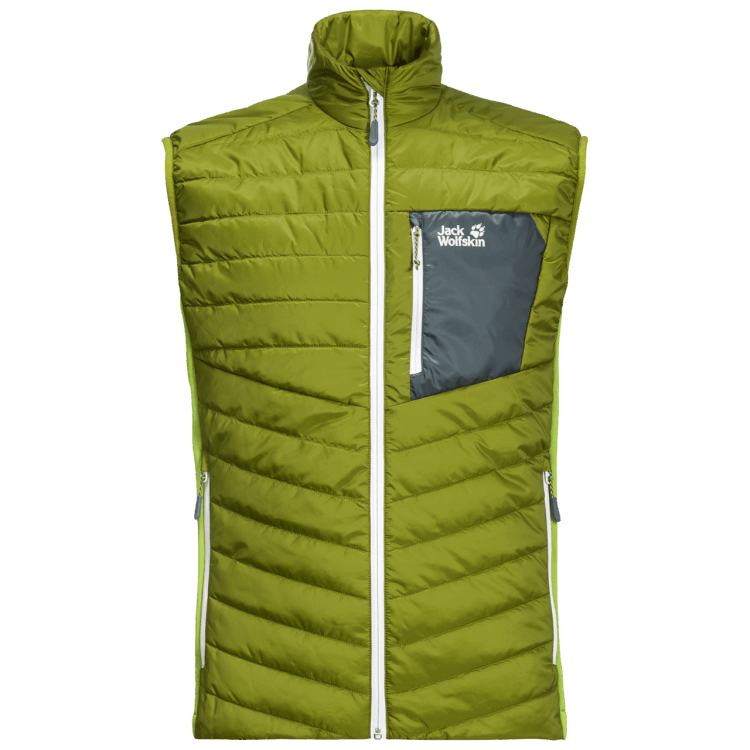 Brand Jack Wolfskin Men's Routeburn Vest Golden Cypress