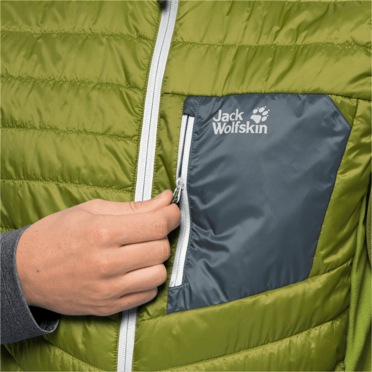 Brand Jack Wolfskin Men's Routeburn Vest Golden Cypress