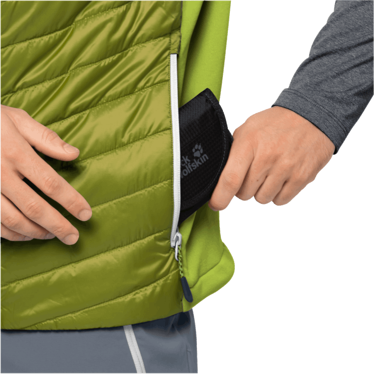Brand Jack Wolfskin Men's Routeburn Vest Golden Cypress