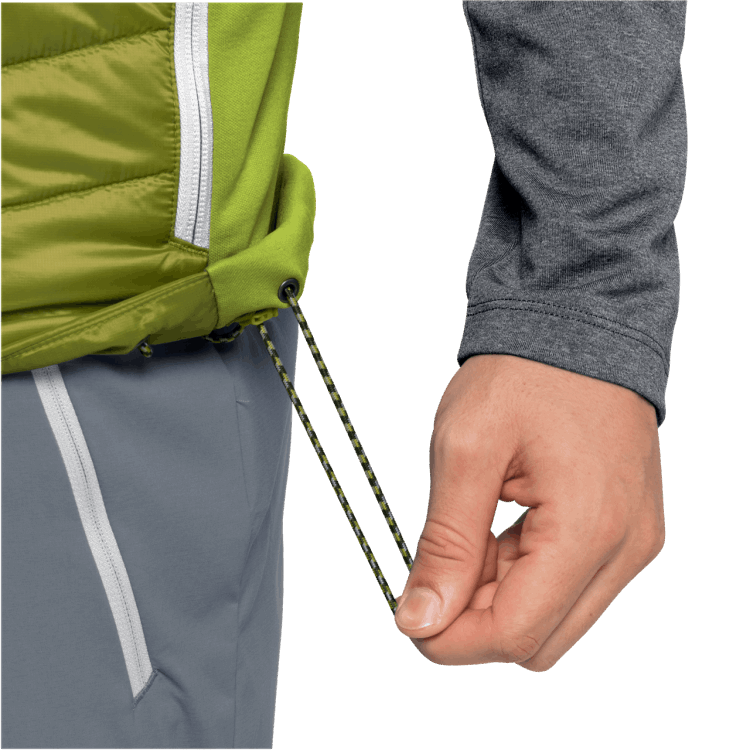 Brand Jack Wolfskin Men's Routeburn Vest Golden Cypress