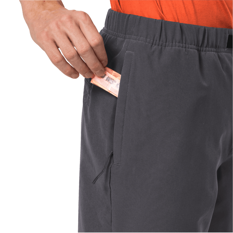 Men's Summer Lifestyle Shorts Asphalt Original Brand Jack Wolfskin