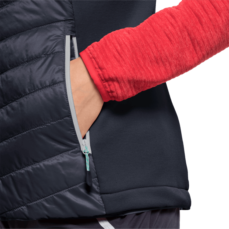 Women's Routeburn Vest Brand Jack Wolfskin Collections Graphite