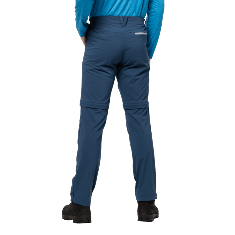 Origins Brand Jack Wolfskin Men's Overland Zip Away Thunder Blue
