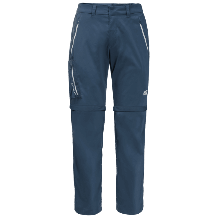 Origins Brand Jack Wolfskin Men's Overland Zip Away Thunder Blue