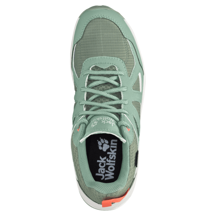 Origin Light Green-White Brand Jack Wolfskin Women's Woodland 2 Texapore Low