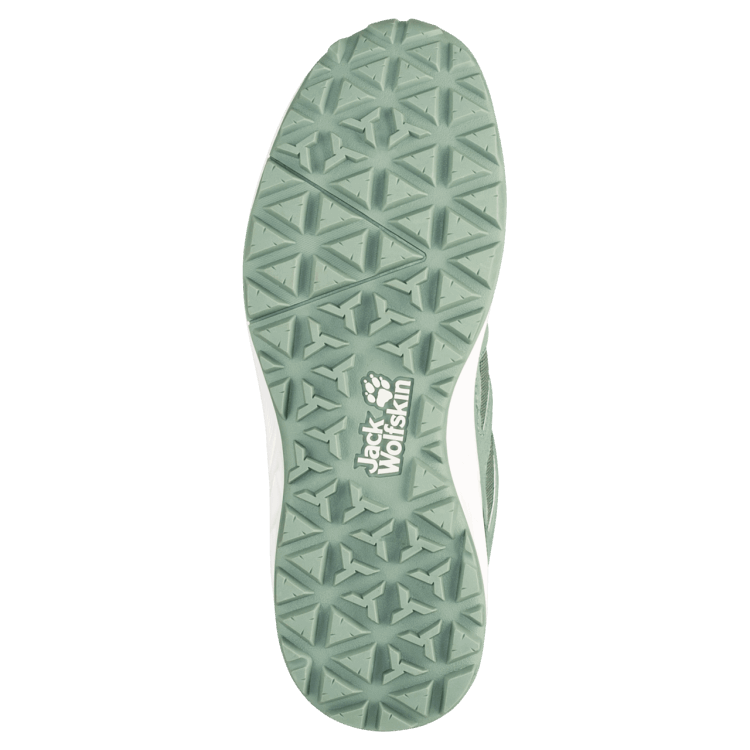 Origin Light Green-White Brand Jack Wolfskin Women's Woodland 2 Texapore Low