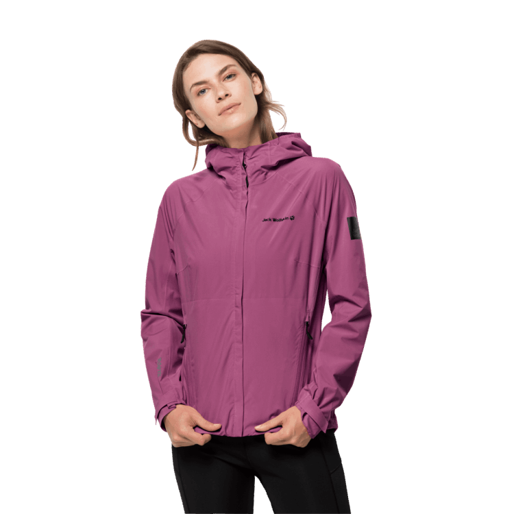 Brand Jack Wolfskin Violet Quartz Women's Tasman Peak Jacket New