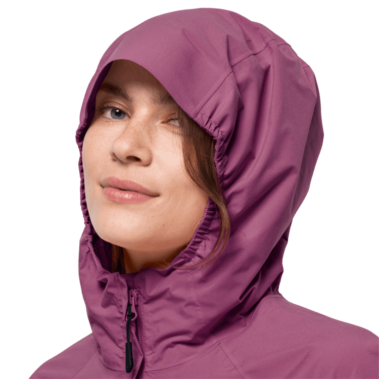 Brand Jack Wolfskin Violet Quartz Women's Tasman Peak Jacket New