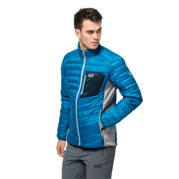 Men's Routeburn Jacket Collections Brand Jack Wolfskin Blue Pacific