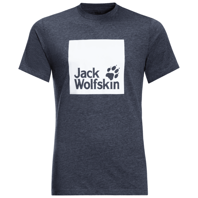 Night Blue New Men's Ocean Logo T Brand Jack Wolfskin