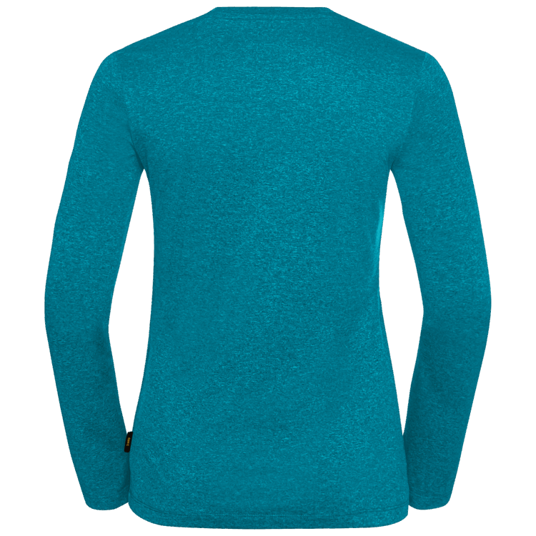 Women's Sky Thermal Ls T Dark Cyan Brand Jack Wolfskin Collection