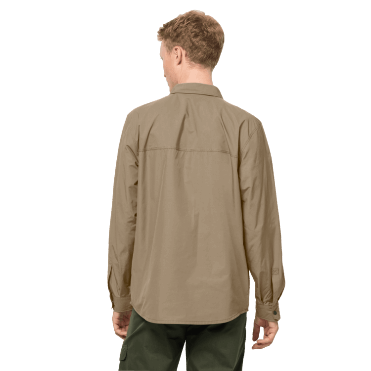 Sand Dune Brand Jack Wolfskin Best Men's Lakeside Roll-Up Shirt