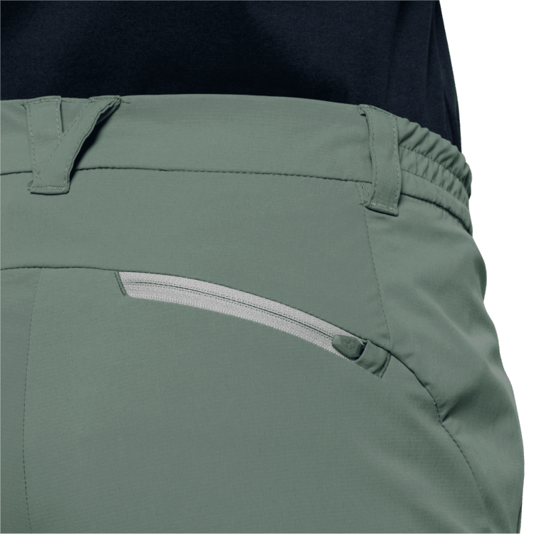 New Hedge Green Women's Overland Pants Brand Jack Wolfskin