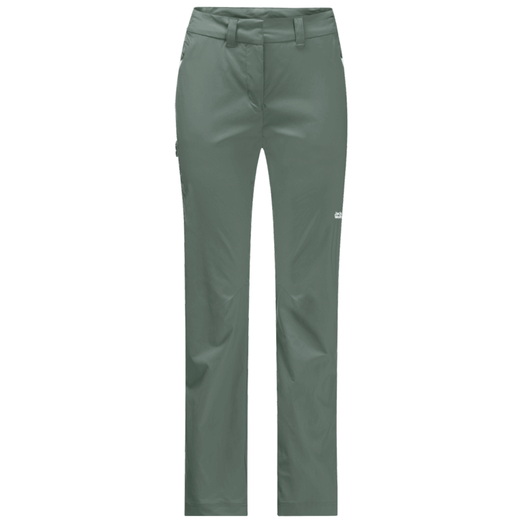 New Hedge Green Women's Overland Pants Brand Jack Wolfskin