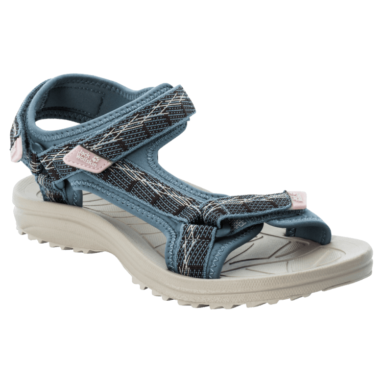 Brand Jack Wolfskin Bluish Grey-Rose Brand WAVE BREAKER W