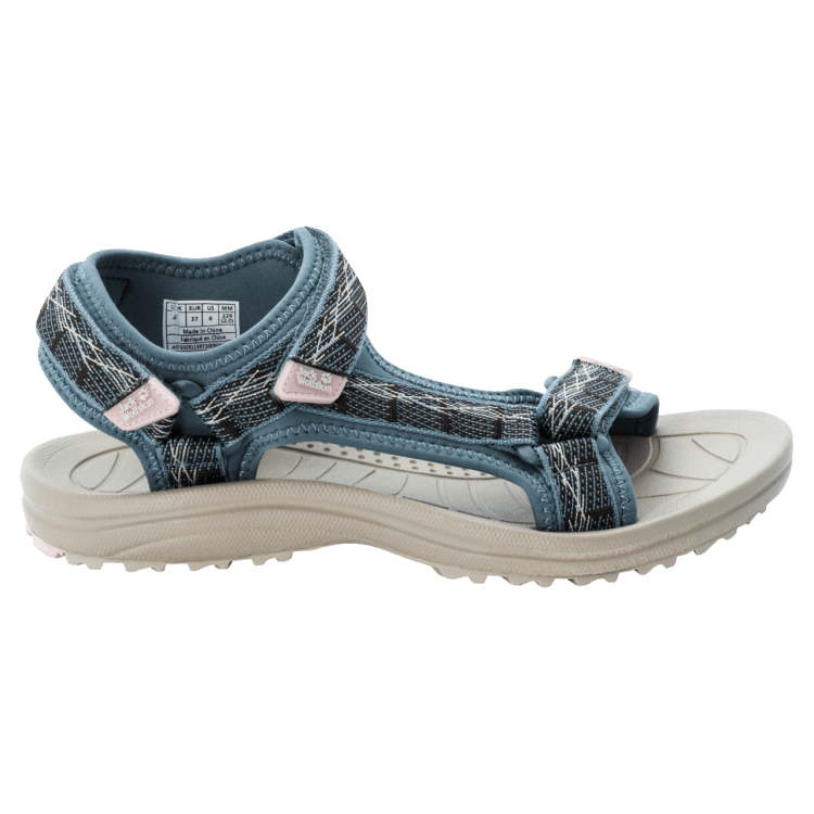 Brand Jack Wolfskin Bluish Grey-Rose Brand WAVE BREAKER W