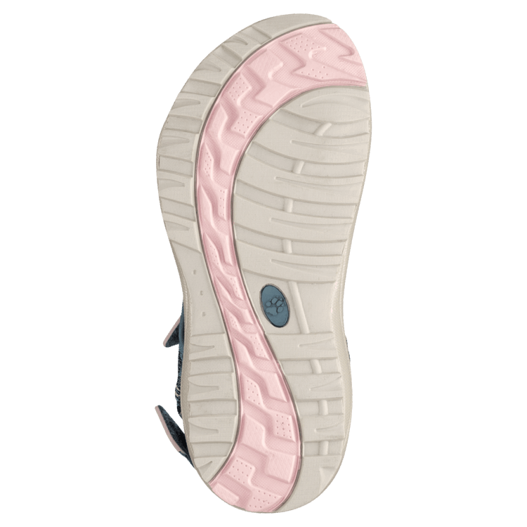 Brand Jack Wolfskin Bluish Grey-Rose Brand WAVE BREAKER W