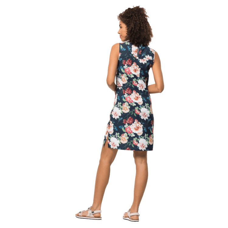 Night Blue All Over Brand Jack Wolfskin Best Tioga Road Flower Dress
