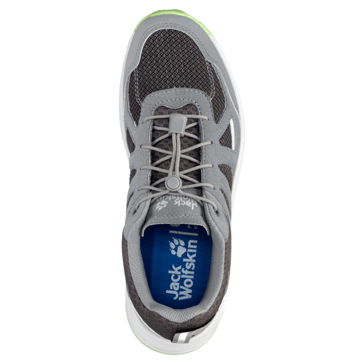 Best Dark Grey-Light Green Women's Woodland 2 Vent Low Brand Jack Wolfskin