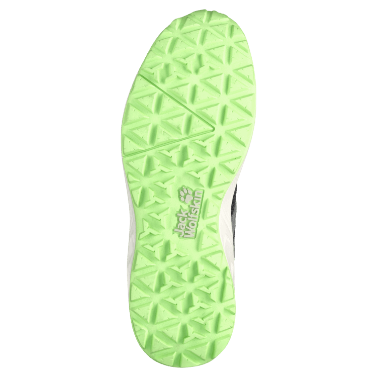 Best Dark Grey-Light Green Women's Woodland 2 Vent Low Brand Jack Wolfskin
