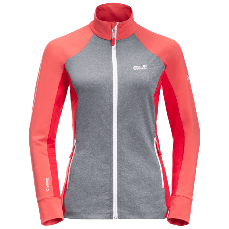 Desert Rose Women's Milford Sky Fleece Brand Jack Wolfskin New