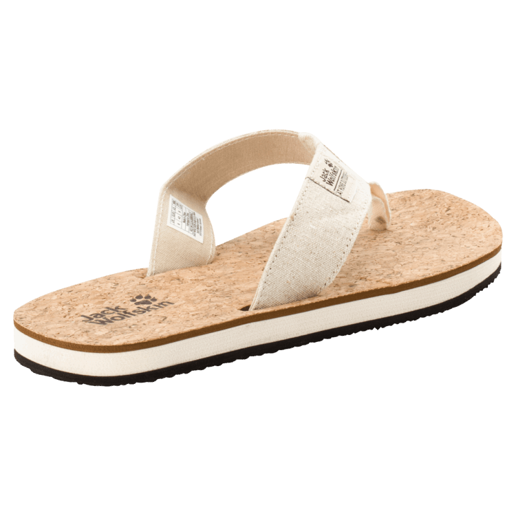 Brand Jack Wolfskin Natural-Cork Brand ECOSTRIDE 2 SLIPPER M