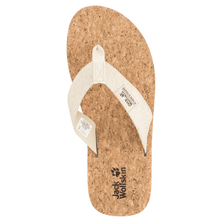 Brand Jack Wolfskin Natural-Cork Brand ECOSTRIDE 2 SLIPPER M