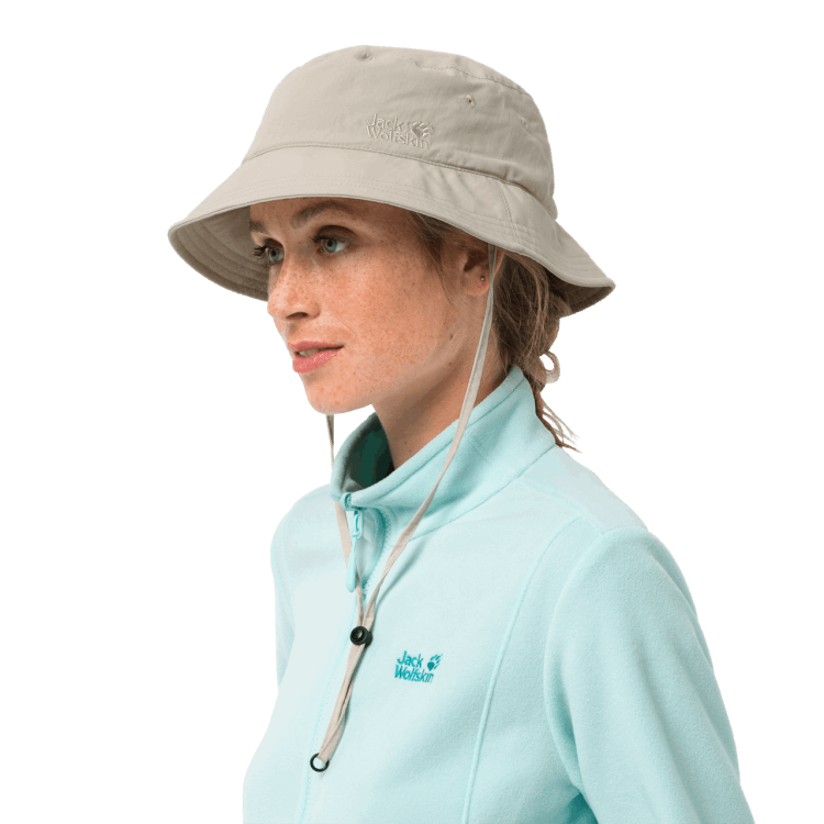 Brand Light Sand Supplex Sun Hat Brand Jack Wolfskin