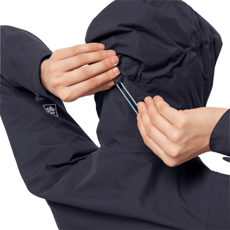Graphite Fashion Women's Eagle Peak Jacket Brand Jack Wolfskin
